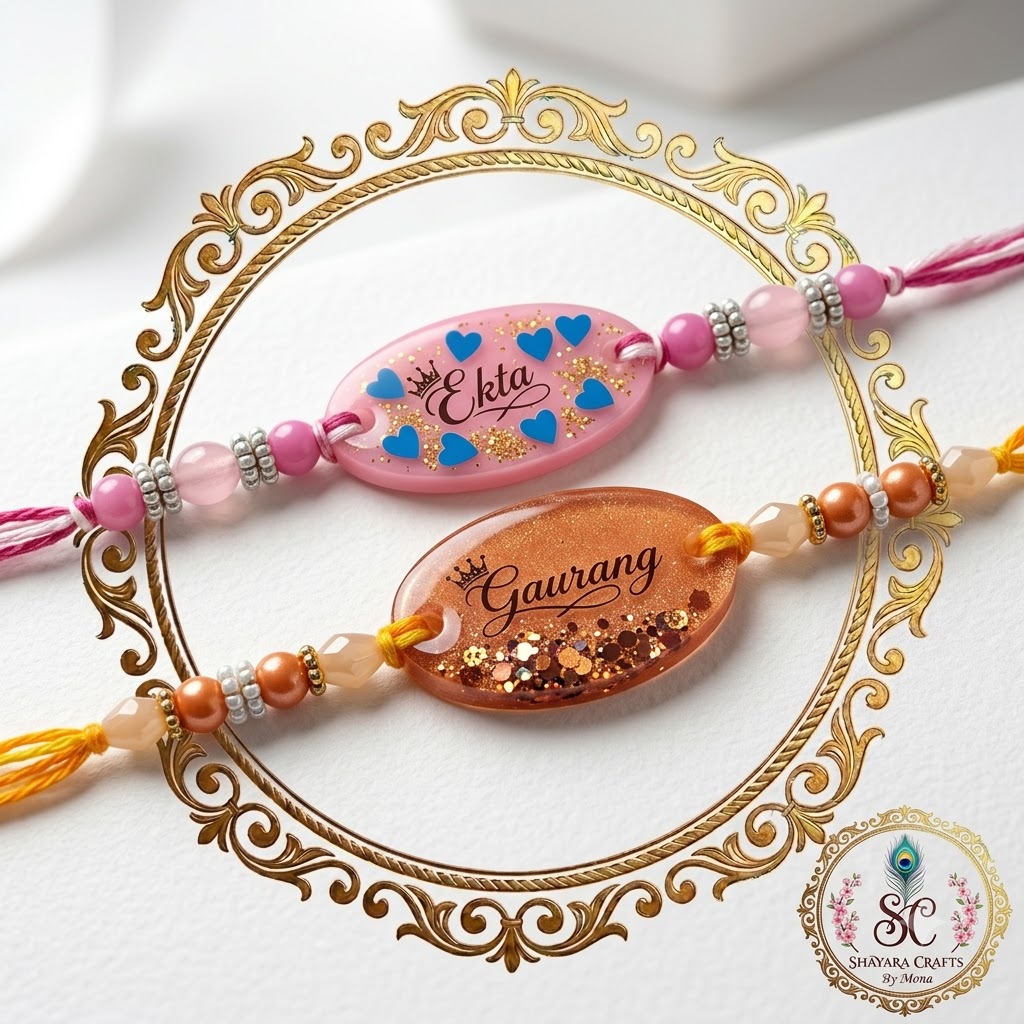 Customized rakhi
