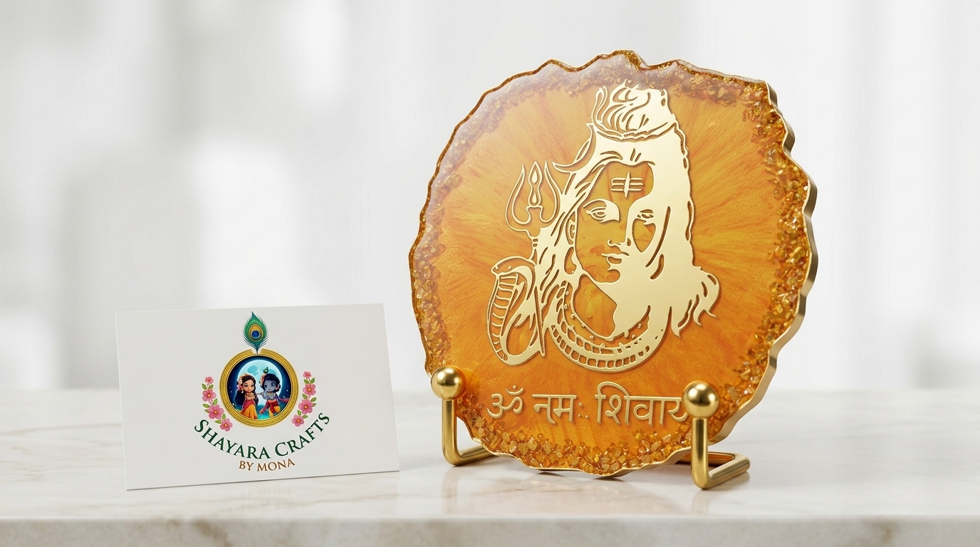 Handmade resin photo frame & preservation art Delhi NCR — Shayara Crafts